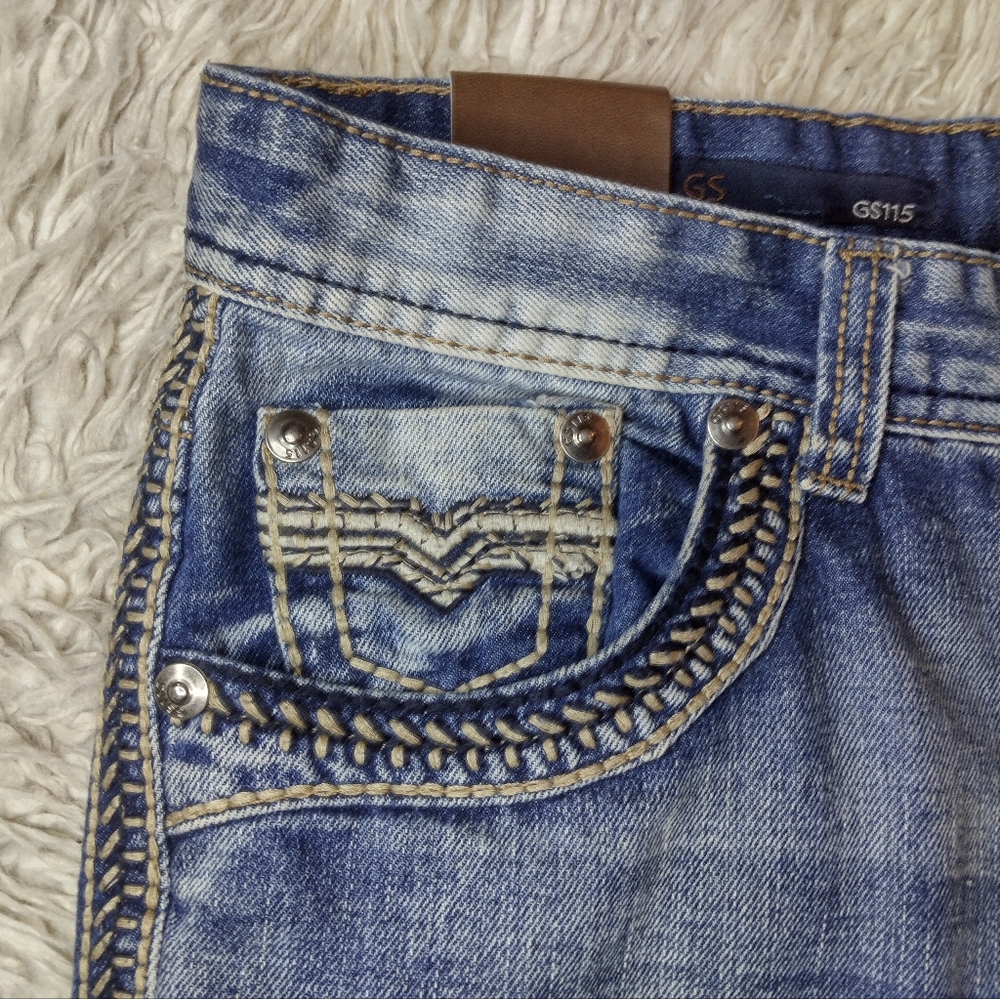 GS115 Brandon Slim Fit Jeans Size 32 - Picture 7 of 16